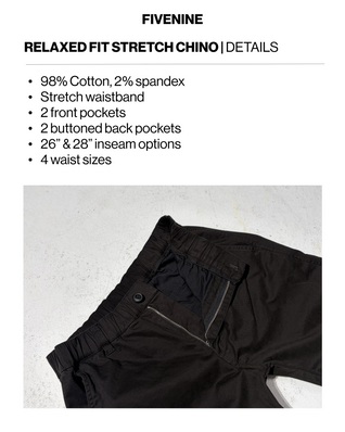 Short Inseam Chino Pant