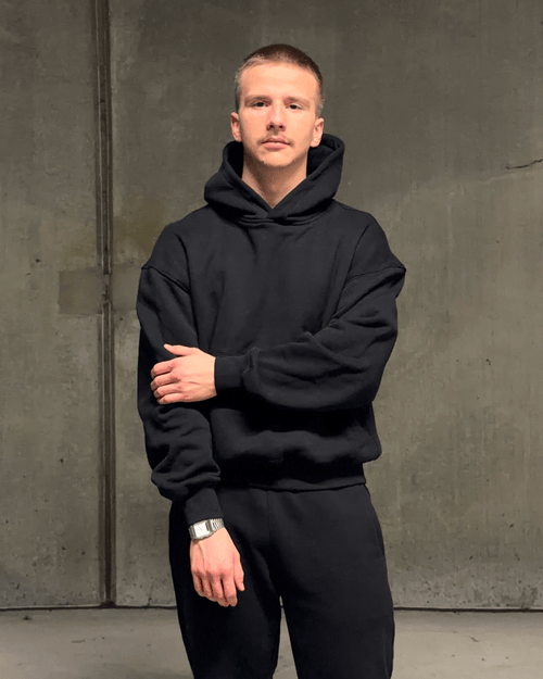Essential Cropped Hoodie